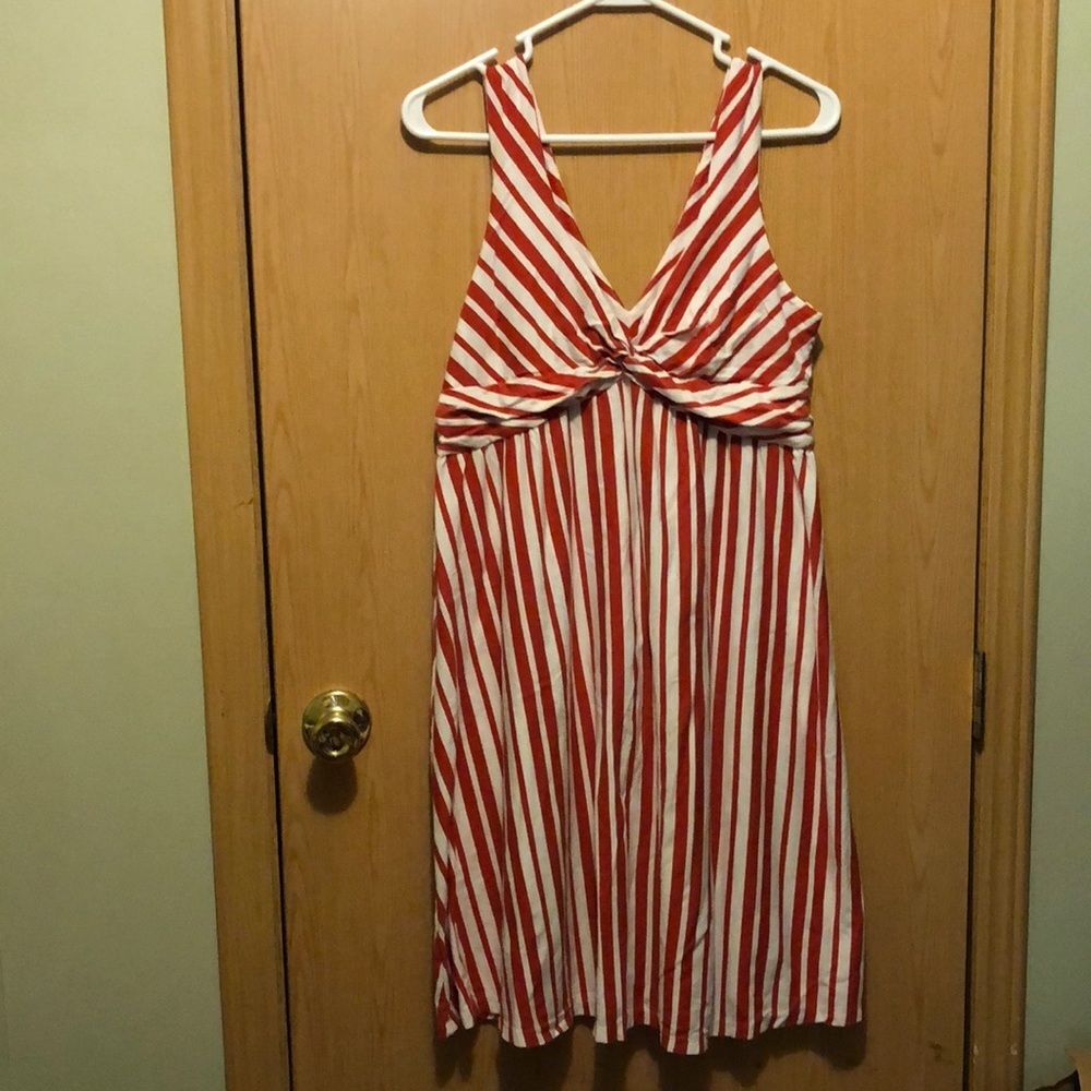 Patagonia stripped sleeveless dress size large